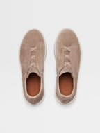 Beige Suede Triple Stitch™ Sneakers