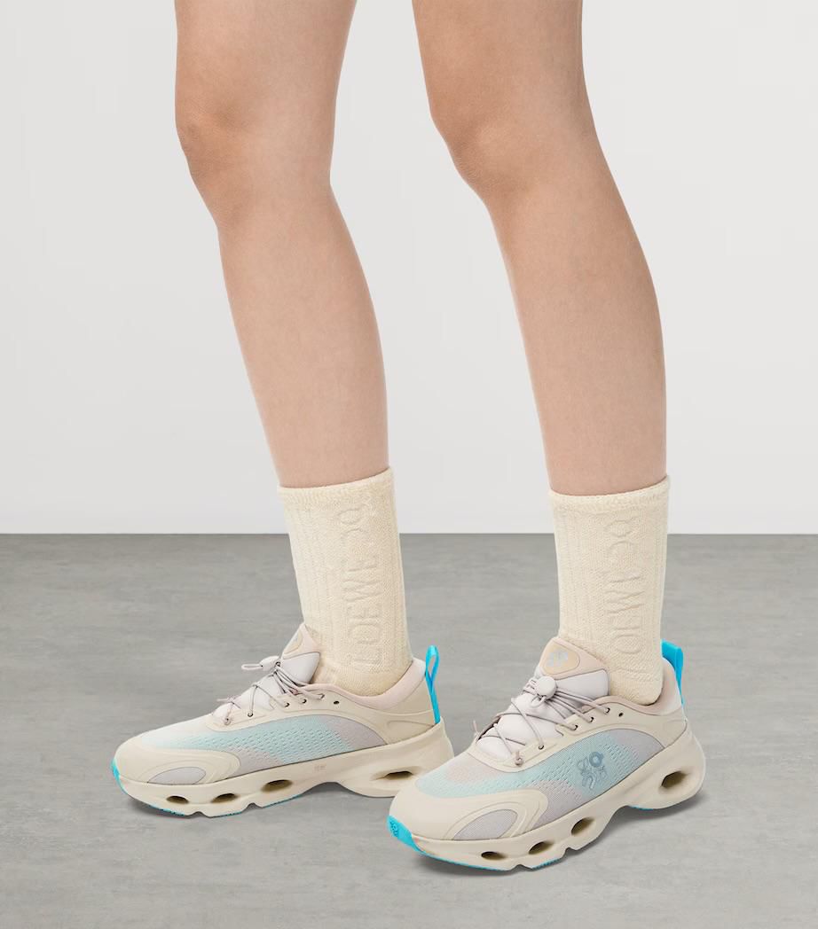 LOEWE + ON Cloud rubber-trimmed recycled-mesh sneakers